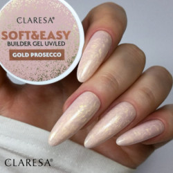 Claresa Soft&Easy Building gel gold prosecco 90g by CLARESA buy online in BestHair shop