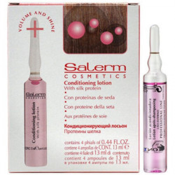 SALERM Conditioning Lotion With Silk Protein 4x13мл by Salerm