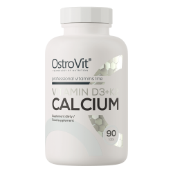 OstroVit D3-vitamiin + K2 + kaltsium 90 tabletti by OstroVit