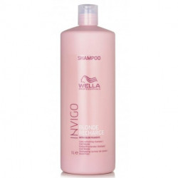 WELLA PROFESSIONALS Invigo Cool Blonde Color Refreshing Shampoo 1000ml by Wella Professionals