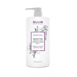 OLLIN BioNika Energy Shampoo Anti Hair Loss 750 ml by OLLIN Professional buy online in BestHair shop
