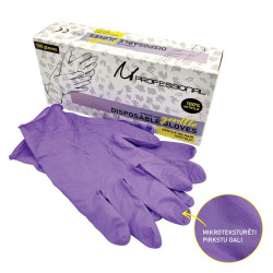 MProfessional Purple Gloves S 100 pcs by MProfessional buy online in BestHair shop