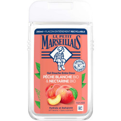 LE PETIT MARSEILLAIS Extra Gentle Shower Gel Organic White Peach & Organic Nectarine 250ml by LE PETIT MARSEILLAIS buy online...