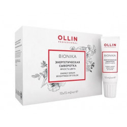 OLLIN BioNika Energy serum "Brightness of color" 6 х 15ml by OLLIN Professional buy online in BestHair shop