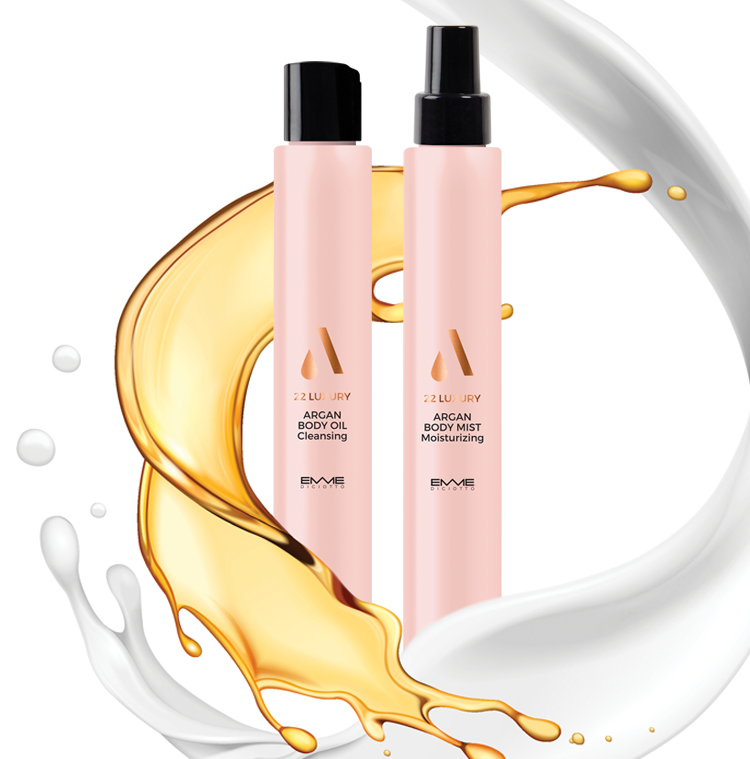 22 Luxury Argan Body Oil Cleansing